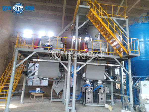 年產10萬噸干混站案例，無錫東駿達建材廠