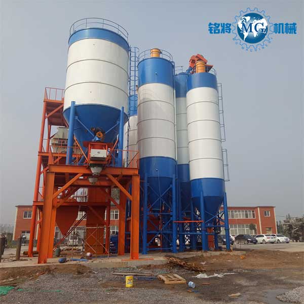 干混砂漿生產線設備組成，干混砂漿生產線有哪些設備