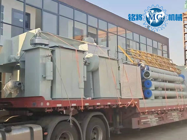 陜西西安定制犁刀混合機成套設備發貨！